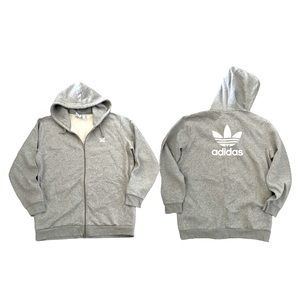 Adidas Terry Fleece Full Zip Hoodie